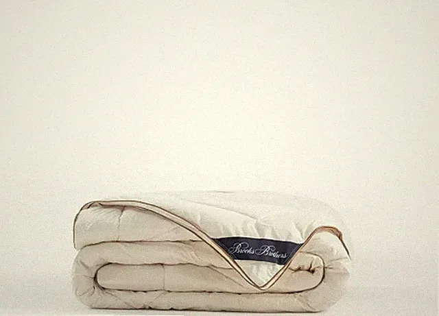 Brooks Brothers 100% Wool Filled Quilt Comforter Sz Queen $846, New!