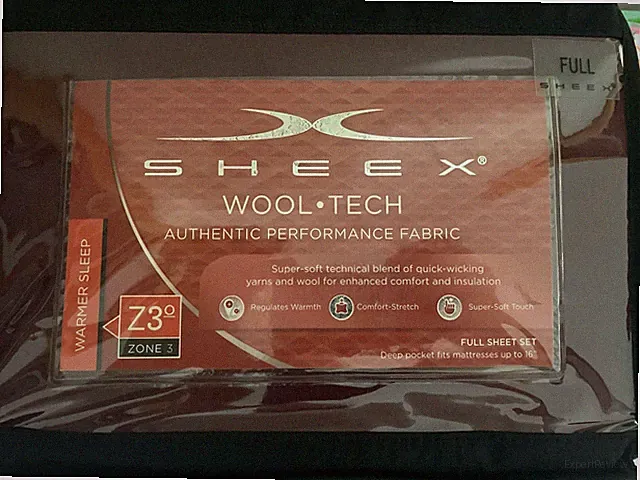 NEW Sheex Wool Tech Sheet Set FULL Maroon