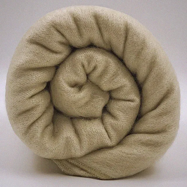 Soft and Warm ALPACA Wool Blanket sofa couch throw plain full queen bed cover