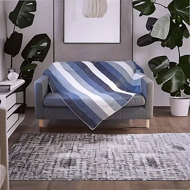 Twin Warm Alpaca Wool Throw Blanket- Alpaca throw for bed and couch