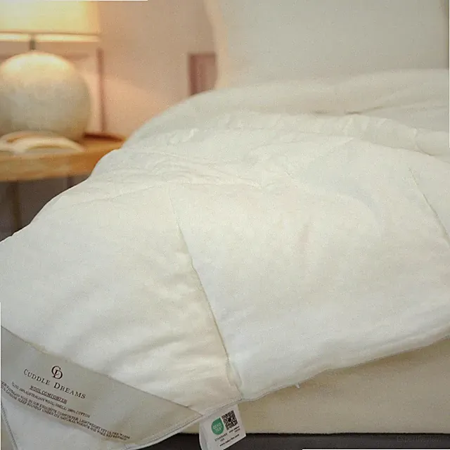 Wool Comforter Duvet Insert, 100% Australian Wool Filling with Soft Noiseless Co